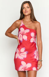 Hatley Red Crimson Paradise Mini Dress